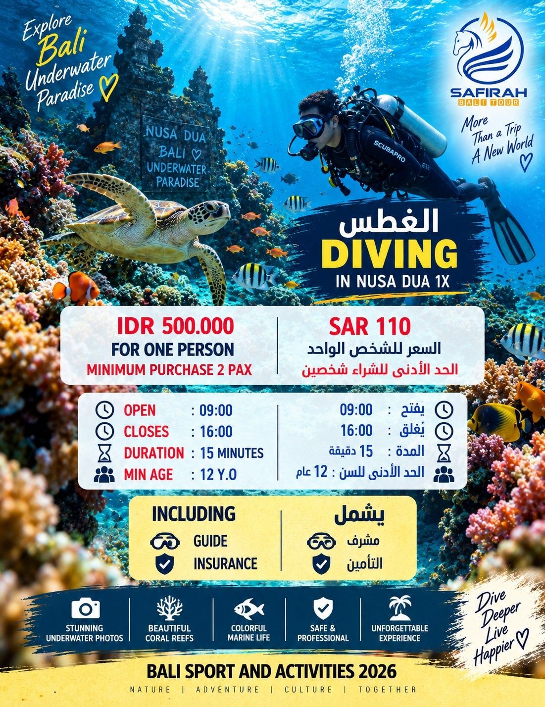 Diving in Nusa Dua